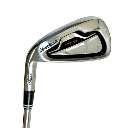 Used Cleveland 588 TT Men's LH 4 Iron Stiff Flex Steel Shaft 11506-S000280019