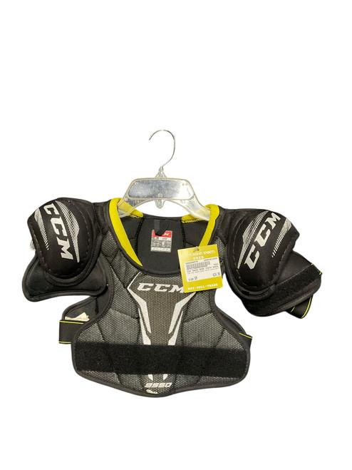 Vist Large View of Product Image Which is Used CCM CCM TACKS 9550 YOUTH SHOULDER PADS Youth Shoulder Pads SM