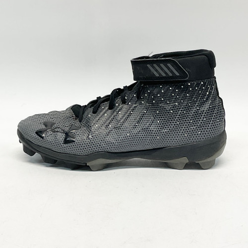 Vist Large View of Product Image Which is Used Under Armour BRYCE HARPER BB/SB Cleats Black Senior 5