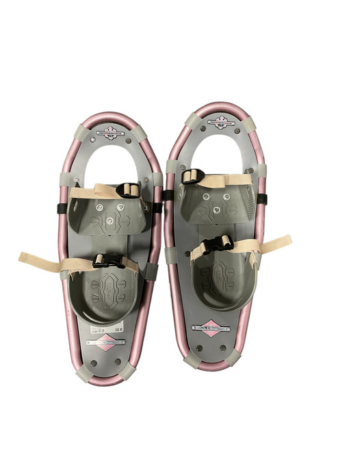 Vist Large View of Product Image Which is Used L.L. Bean Snowshoes Boys Pink 19"