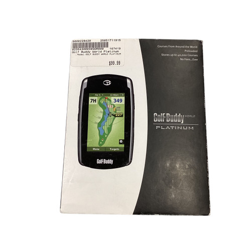 Vist Large View of Product Image Which is Used GOLF BUDDY WORLD PLATINUM Field Equipment