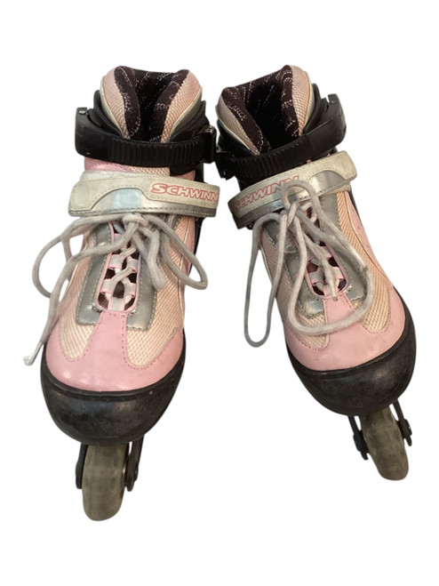 Vist Large View of Product Image Which is Used Schwinn ROLLER SKATES Junior Roller Quad Skates Royal Blue Junior 04