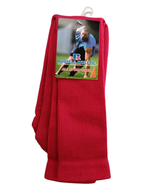 Vist Large View of Product Image Which is Used Russell ATHLETIC ALL SPORT SOCK Other Clothing Red SM