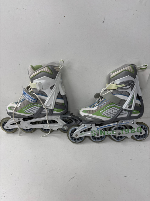 Vist Large View of Product Image Which is Used Rollerblade TRAINING Senior Rec Fitness Skates White Senior 6