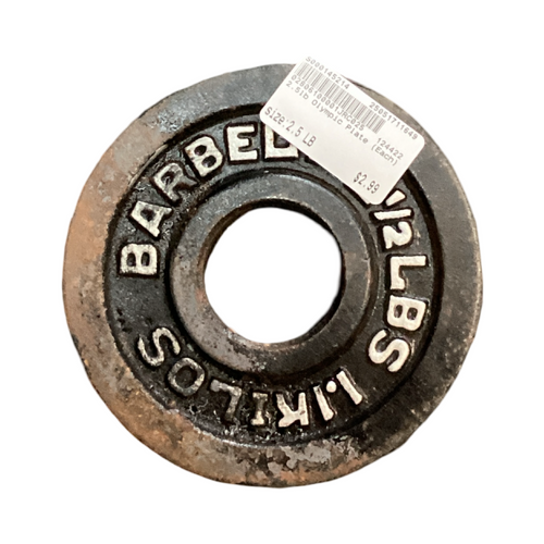 Vist Large View of Product Image Which is Used Olympic Plate (Each) 2.5 lb