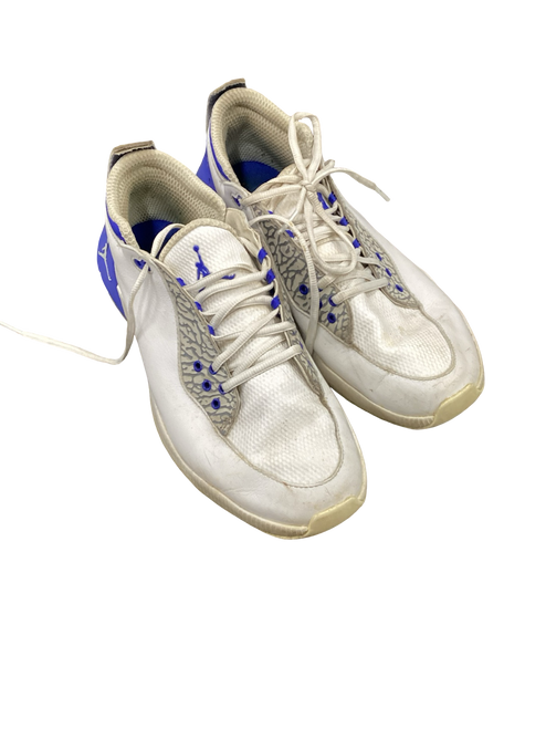 Vist Large View of Product Image Which is Used Nike Mens Golf Shoes White And Grey Senior 10.5