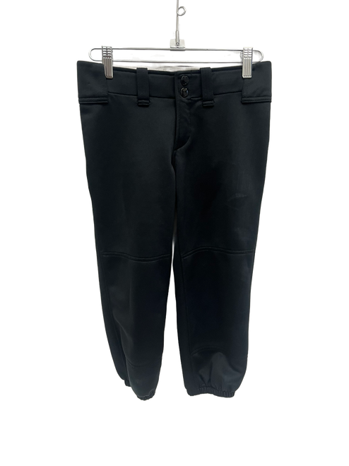Used Mizuno Girls Lg Black Softball Pants 11692-S000135747