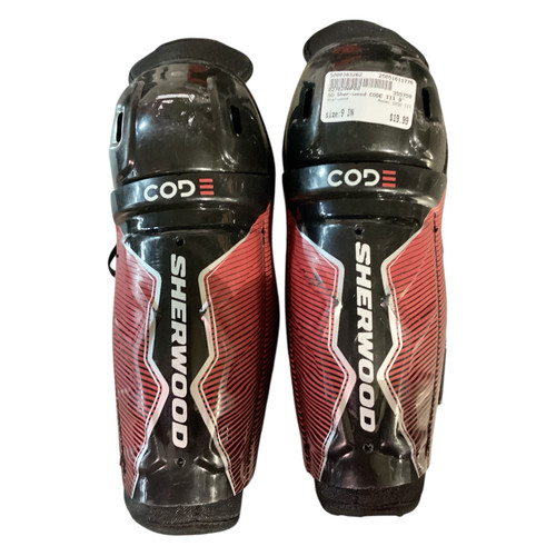 Used Sher-wood CODE III Junior Shin Guards None 9" 11776-S000383262