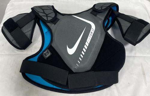 Vist Large View of Product Image Which is Used Nike VAPOR LT Lacrosse Shoulder Pads Black MD 11735-S000347043