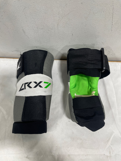 Vist Large View of Product Image Which is Used Champro LRX7 Lacrosse Arm Pads/Guards Black XS 11735-S000347042