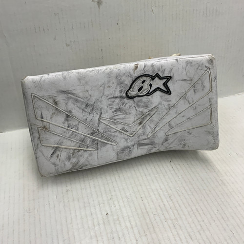 Vist Large View of Product Image Which is Used Brians NETZERO Junior Goalie Blocker White