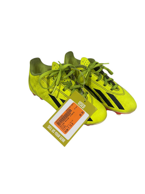 Used Adidas Soccer Cleats Optic Yellow Youth 13.0 11847-S000026394