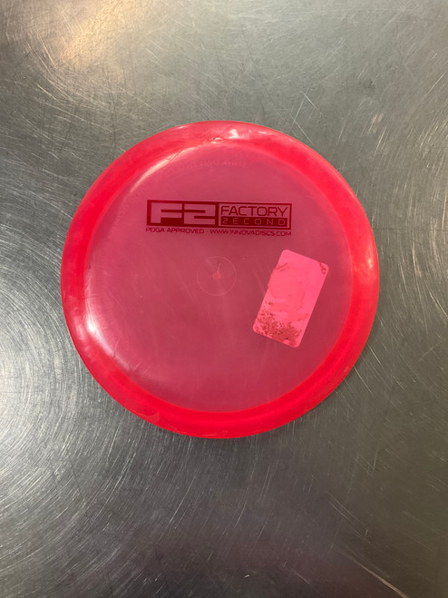 Vist Large View of Product Image Which is Used Innova LEOPARD Disc Golf Driver Red