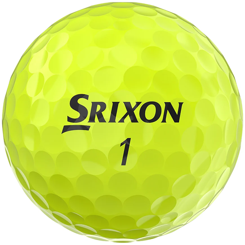 Vist Large View of Product Image Which is New Srixon Soft Feel Golf Balls Tour Yellow- 12 Pack