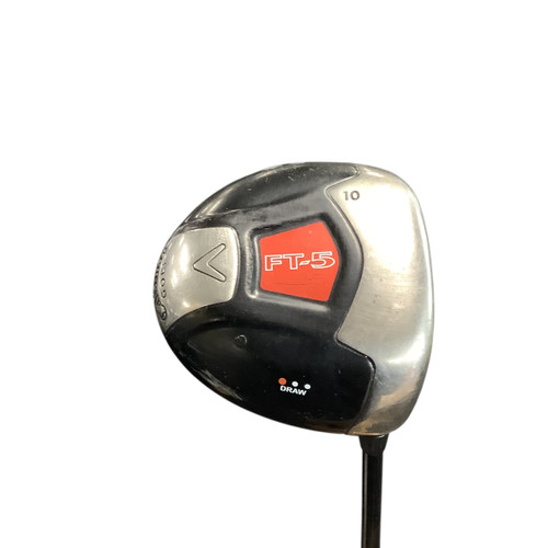 Vist Large View of Product Image Which is Used Callaway FT-5 DRAW Mens Driver RH 10.0 Degree 11479-S000393629