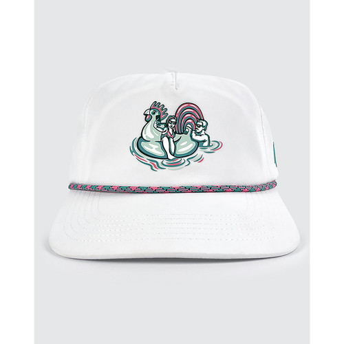 Vist Large View of Product Image Which is New Waggle PONTOON  PARTY Unstructured Rope Hat