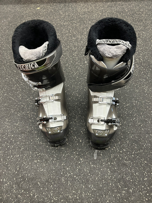 Vist Large View of Product Image Which is Used Tecnica MEGA+8 Mens DH Ski Boot Grey 285 MP - M10.5 - W11.5 11162-S000428289