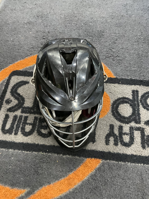 Vist Large View of Product Image Which is Used Cascade XRS Lacrosse Helmet Black LG