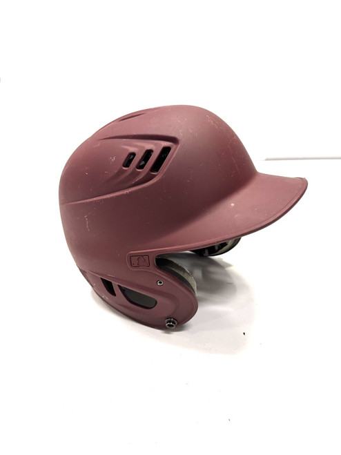 Vist Large View of Product Image Which is Used Rawlings 7 1/4- 7 3/4 Batting Helmet No Mask Maroon One Size
