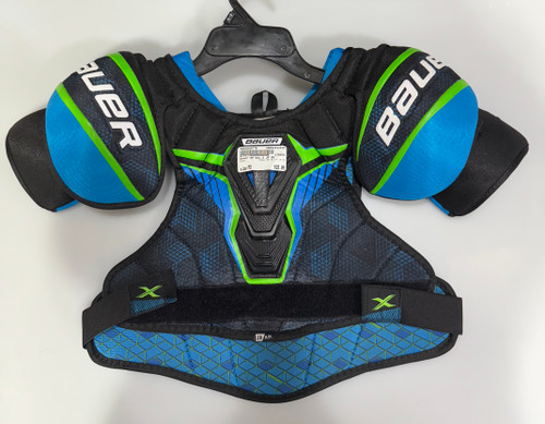 Used Bauer SP S21 X JR MD Junior Shoulder Pads MD 11615-S000266776