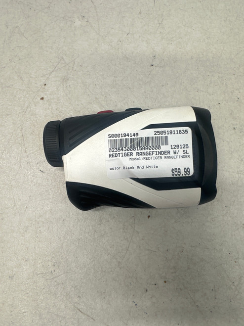 Used REDTIGER RANGEFINDER Field Equipment Black And White 11835-S000194149