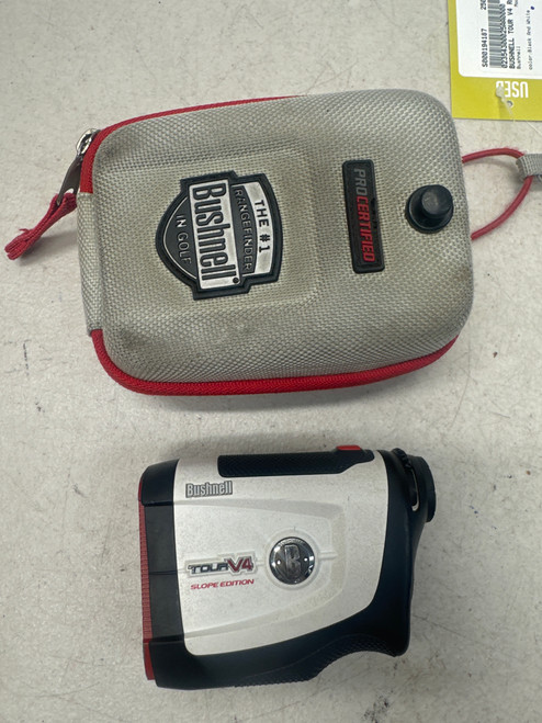 Used Bushnell TOUR V4 Field Equipment Black And White 11835-S000194187