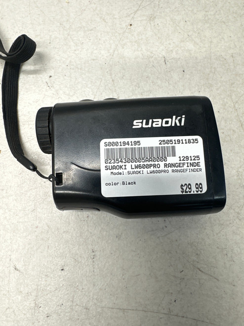 Used SUAOKI LW600PRO RANGEFINDER Field Equipment Black 11835-S000194195