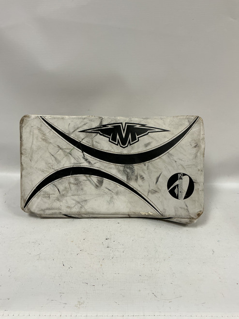 Vist Large View of Product Image Which is Used Mission SOLDIER Senior Goalie Blocker White