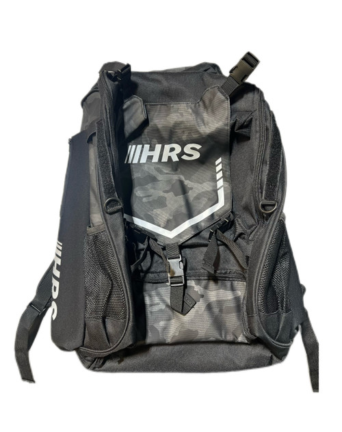 Vist Large View of Product Image Which is Used HIT RUN STEAL BACKPACK BLK BB/SB Player Backpack Black