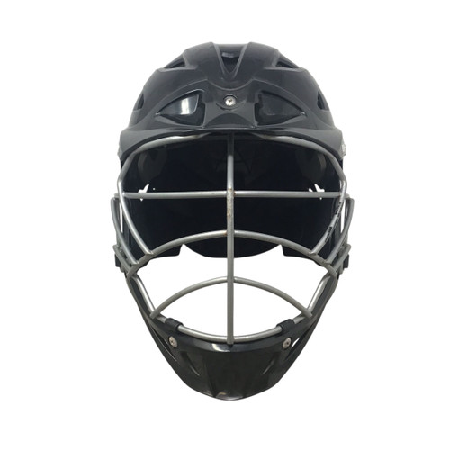 Vist Large View of Product Image Which is Used Brine STR Lacrosse Helmet Black M/L