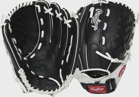 Vist Large View of Product Image Which is New Rawlings SHUT OUT SERIES RH Throw Fastpitch Gloves