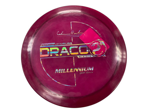 USED Millennium DRACO Disc Golf Driver Red 174g