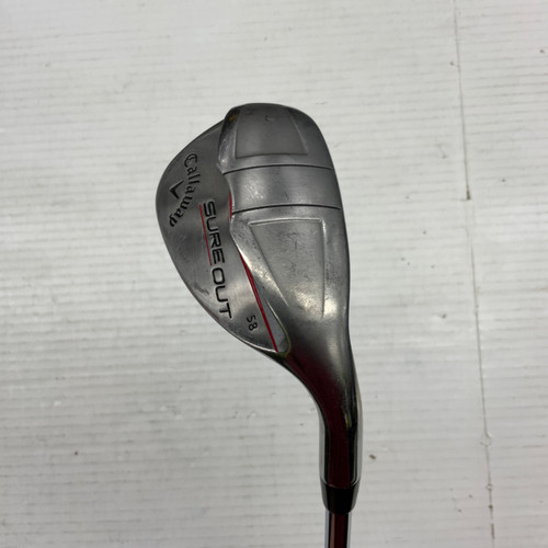 Vist Large View of Product Image Which is Used Callaway SURE OUT Golf Wedge Mens RH 58 Degree