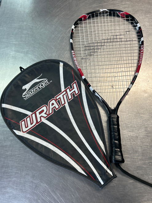 Used Slazenger WRATH Adult Racquetball Racquet Black Unknown 11868-S000058197