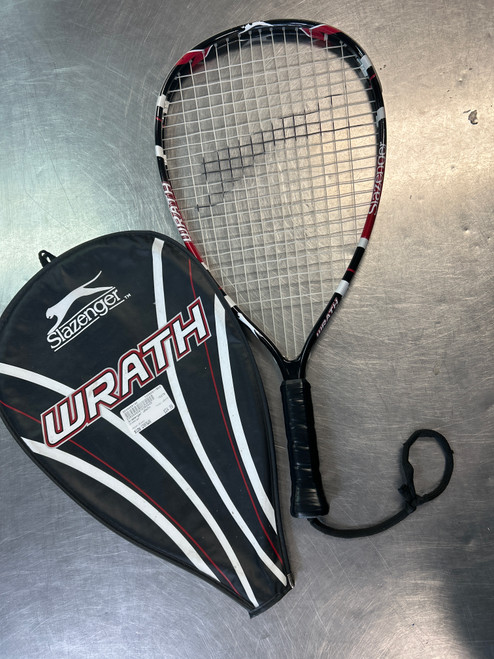 Used Slazenger WRATH Adult Racquetball Racquet Black Unknown 11868-S000058198