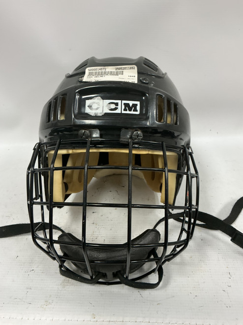 Vist Large View of Product Image Which is Used CCM HELMET Helmet Full Visor Combo Black SM