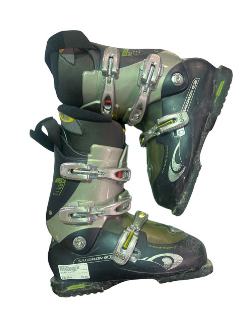 Vist Large View of Product Image Which is Used Salomon ELLIPSE Mens DH Ski Boot Grey 285 MP - M10.5 - W11.5 11724-S000212057