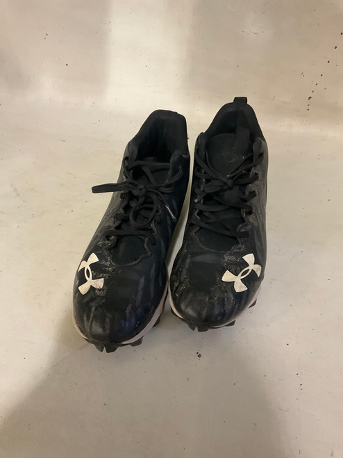 Vist Large View of Product Image Which is Used Under Armour Adult FB Cleats Black Senior 8.5 11790-S000044469