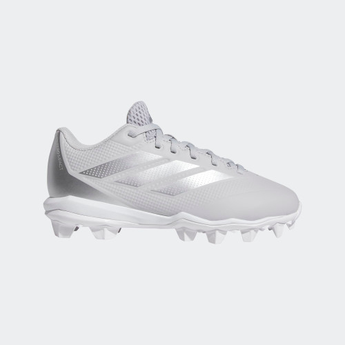 Vist Large View of Product Image Which is New Adidas ADIZERO IMPACT MD K 2.0 SZ 3 GRY/SLVR