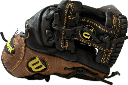 Used Wilson A1500 BB/SB Glove RH Throw Black 11 1/2" 11894-S000024554
