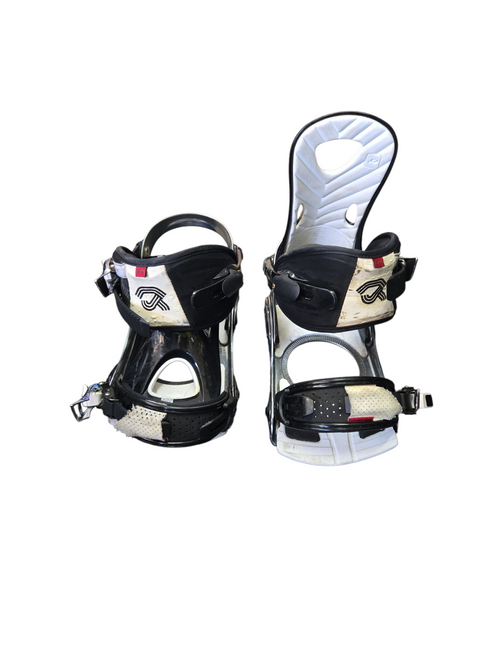 Vist Large View of Product Image Which is Used Ride EX SERIES BINDINGS Mens Binding Only White LG