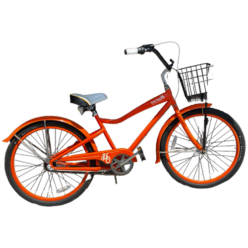 Vist Large View of Product Image Which is Used GREAT PARK Cruiser Bike Womens Orange 17-18" - MD  Frame 10299-S000295604