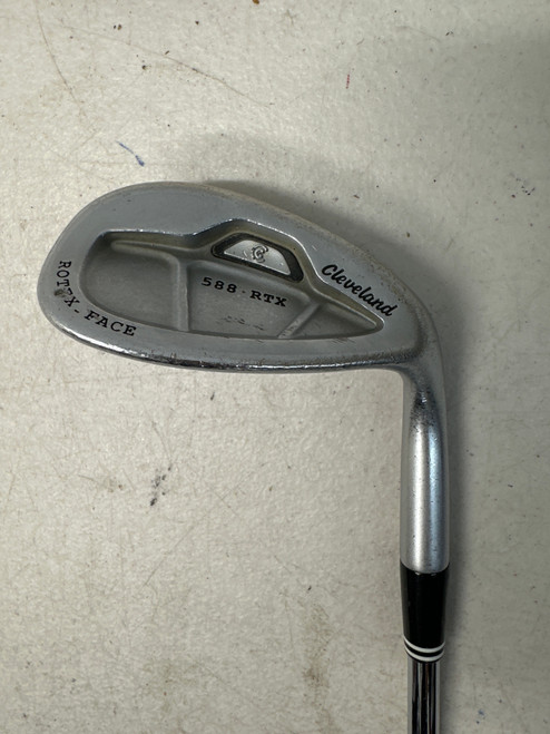 Vist Large View of Product Image Which is Used Cleveland 588 RTX Golf Wedge Mens RH 60 Degree