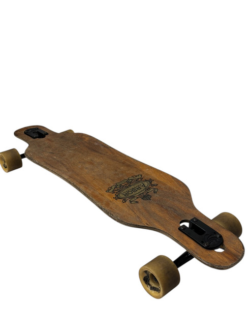 Vist Large View of Product Image Which is Used Arbor GENESIS 36 Complete Drop Through Skateboard w/ Paris Trucks