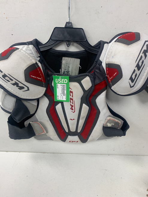 Vist Large View of Product Image Which is Used CCM VECTOR 04 Senior Shoulder Pads SM