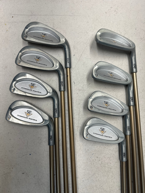 Used SELECT EDITION TITANIUM MATRIX Mens Complete Set RH 10 Piece 11835-S000194282