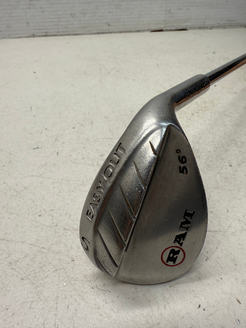 Vist Large View of Product Image Which is Used Ram EASY OUT Men’s RH Sand Wedge - Regular Flex Steel Shaft