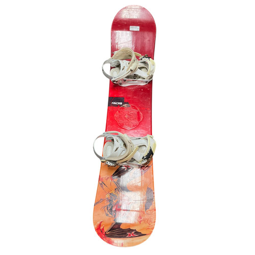 Vist Large View of Product Image Which is Used Ride MENACE Boys Board/Binding Red 138 cm