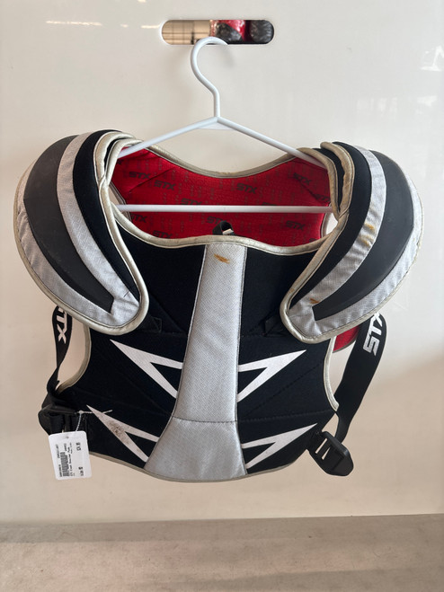 Vist Large View of Product Image Which is Used STX CLASH Lacrosse Shoulder Pads None MD