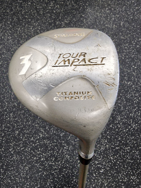 Used Spalding TOUR IMPACT Mens Fairway Wood RH 3 Wood 11849-S000027773